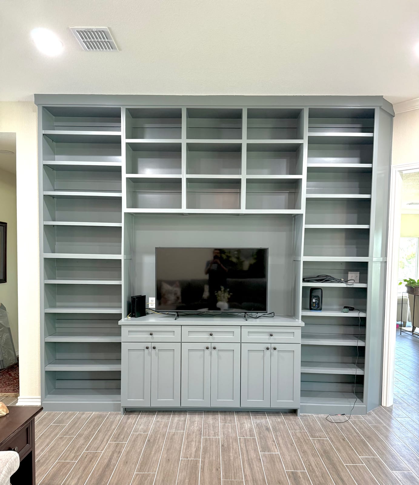 Living Room Entertainment Center in Bear Creek, TX