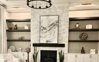 Media Wall Ideas with Fireplaces for Austin Homes