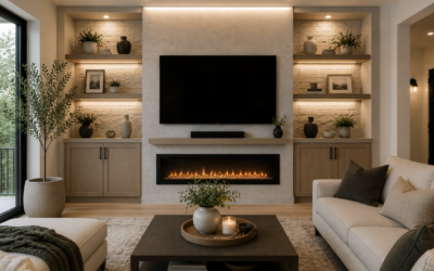 Modern Fireplace Wall Ideas for Austin Homes